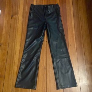 Faux leather pants Never Worn Before
